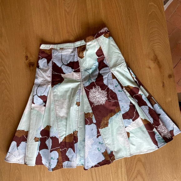 Anthropologie Odille Floral Skirt Size 6 - Picture 1 of 7
